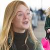 Elle Fanning, 20, goes makeup free in sophisticated specs as she touches down in New York City