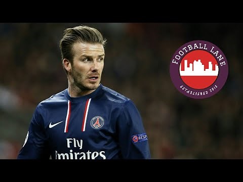 DAVID BECKHAM - Top 8 Goals Of All Time