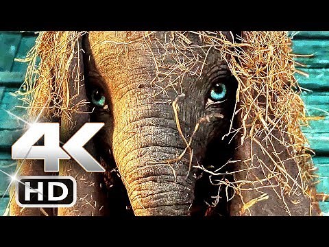 DUMBO Trailer 4k (2019) Tim Burton Disney Movie HD