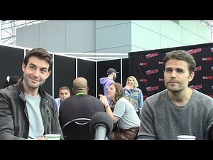 Tell Me a Story - Paul Wesley, James Wolk Interview (New York Comic Con)