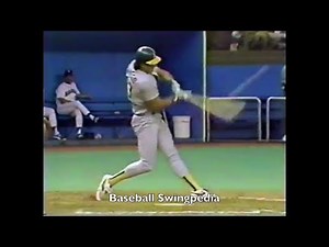 Jose Canseco Home Run Swing Slow Motion 1988-6(#30)