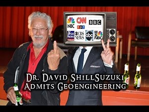 David Suzuki admits Geoengineering - Depopulation on our Flat Earth # Chemtrails