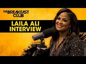 Laila Ali Talks Her Love For Food Before Boxing, Her New Book + More