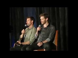 Joseph Morgan and Daniel Gillies TVDChicago 2018