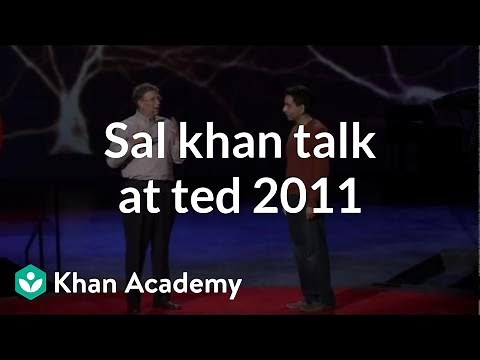 Salman Khan TED Talk 2011 (from ted.com)