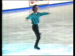 Brian Boitano - BCN 1989 (Italian TV)