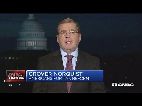 The trade war is one where you're shooting your own team, says Grover Norquist