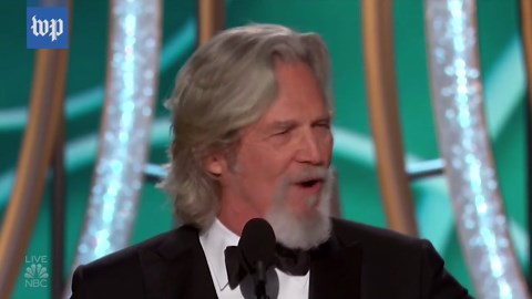 Jeff Bridges's Golden Globes speech about trim tabs was pure Jeff Bridges