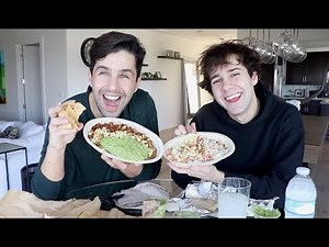 CHIPOTLE MUKBANG FT DAVID DOBRIK!!