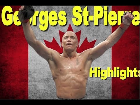 George St. Pierre Highlights" THE CANADIAN SUPERSTAR" Tribute