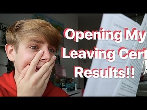 Opening My Leaving Cert Results!! I FAILED?!?!