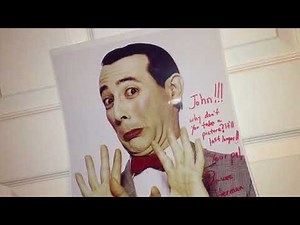 Meeting Pee-Wee Herman at Rhode Island Comic Con