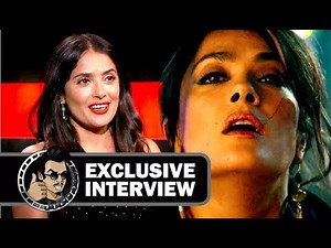 Salma Hayek Exclusive THE HITMAN'S BODYGUARD Interview (JoBlo.com)