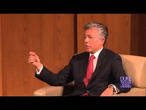 Bill McDermott speaks at Duke University's Fuqua School of Business