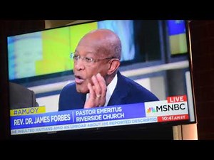 Rev. Dr. James Alexander Forbes Uses and Explains the "S"-word on MSNBC