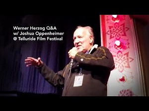 Werner Herzog Q&A with Joshua Oppenheimer @ Telluride Film Festival 2017