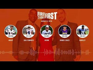 First Things First audio podcast (8.8.18) Cris Carter, Nick Wright, Jenna Wolfe | FIRST THINGS FIRST