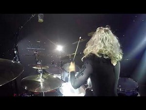 Shania Twain Drum Solo - Elijah Wood Drum Cam - Barretos, Brazil 2018