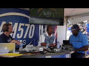 Chargers HC Anthony Lynn joins Fred Roggin and Rodney Peete