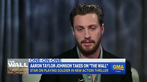 Aaron Taylor-Johnson opens up about 'The Wall'