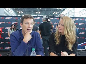 NYCC 2017 The Gifted Stephen Moyer and Amy Acker Interview