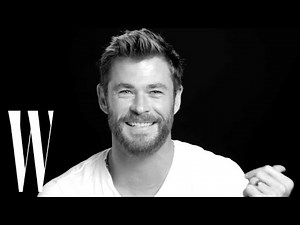 Chris Hemsworth On Kissing His Wife in Thor and Losing Role To Liam | Screen Tests | W Magazine