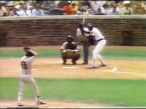 Andre Dawson Hit In Face by Eric Show