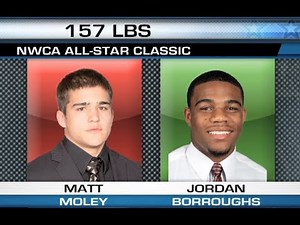 Jordan Burroughs vs Matt Moley - 157 lbs. - 2009 NWCA All Star Classic