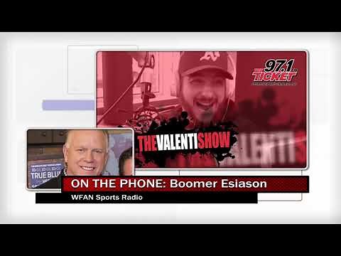 Valenti Show - Boomer Esiason Calls In To Talk Stafford, Patricia, And More