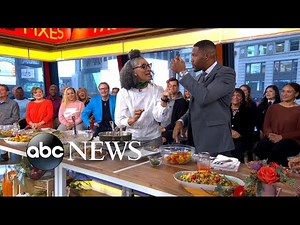 Carla Hall shares seasonal fall recipes live on 'GMA'