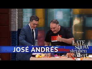 José Andrés Makes Spanish Eggs And Cocktails