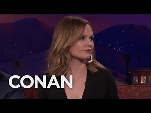 Anna Paquin’s Car Is Constantly Covered In Pigeon Poop - CONAN on TBS
