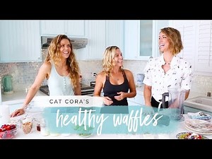 Healthy Waffles With Iron Chef Cat Cora!