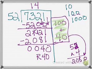 Partial Quotient Division