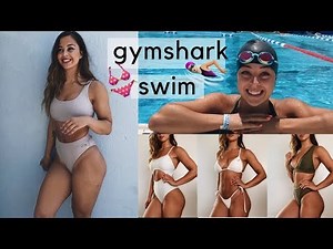 gymshark swimwear | honest review + testing it out :)