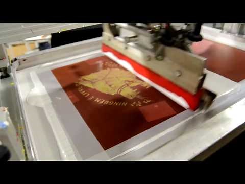 Resist Tee Screen Printing (Portuguese)