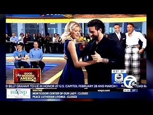 Inspiring Teen Ballroom Champion Meets DWTS Mark Ballas On GMA