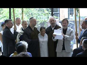 Wedding of Sensei Koshin Paley Ellison and Sensei Robert Chodo Campbell on June 23, 2017