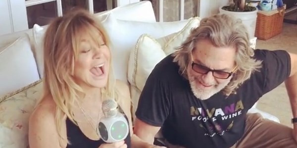 Goldie Hawn and Kurt Russell Trying to Sing The Beatles on Karaoke Is Pure Gold