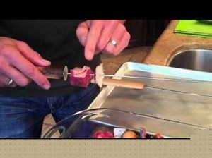 Jeffrey Saad Making Kebabs With Basmati Rice