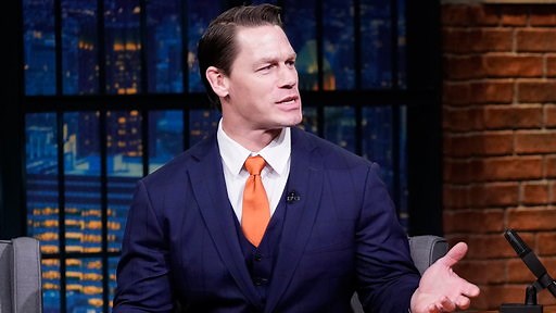 Late Night With Seth Meyers Season 6 Episode 39 John Cena's Brothers Chased Him with a Chainsaw