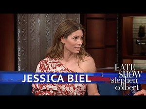 Jessica Biel's Emmy Nomination Moment