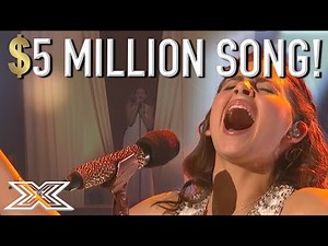 13 Y.O Finalist Carly Rose Sonenclar Performs Her 5 Million Dollar Song! | X Factor Global