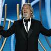 Cecil B. DeMille Award winner Jeff Bridges tags the Globes with an infectious energy