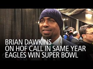 Brian Dawkins On HOF Call In Same Year Eagles Win Super Bowl