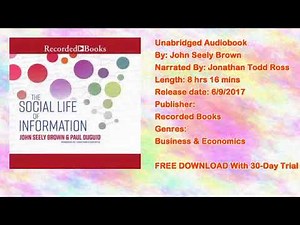 Social Life of Information (Updated, with a New Preface-Revised) | Free Audiobook