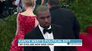 Kanye West distances himself from politics