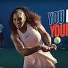 Serena Williams sports sweat patch designed by Northwestern researchers in a Gatorade ad