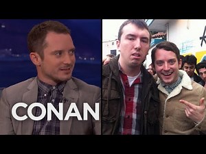 Elijah Wood Takes The Best Fan Photos - CONAN on TBS