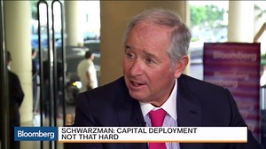 Blackstone CEO Schwarzman: Finance Is a Cyclical Business